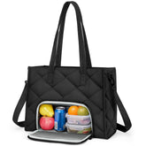 ZOMFELT lunch tote with insulated compartment keeps meals warm on the go.