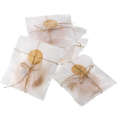 Zonon glassine wax paper bags show cookies clearly for fresh-looking gifts