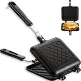 ZOOFOX sandwich maker non-stick plates for easy food release