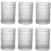 ZOOFOX vintage 13oz embossed tumbler with Hobnail texture for everyday drinks.