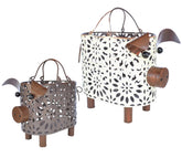 Zoreal pig-design small basket with handles for stylish storage.