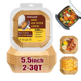 ZOWVAAM Chefman 2qt liner fits 5.5 inch baskets for easy cleanup.