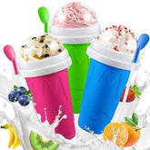 ZUGM Slushy Cup blue set ready for quick, refreshing slushies.