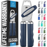 Zulay Kitchen heavy-duty stainless steel can opener with durable build for frequent use.