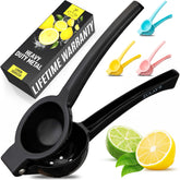 Zulay Kitchen lemon-squeezer metal-press for efficient juice extraction.