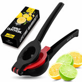 Zulay Kitchen 2-in-1 lemon squeezer front view for quick citrus juice.