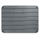 ZumenDa dish drying mat 12x16 on countertop for organized air-drying.