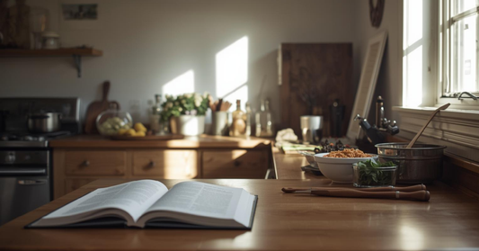 Kitchen setup reflecting daily cooking routines in a Canadian home