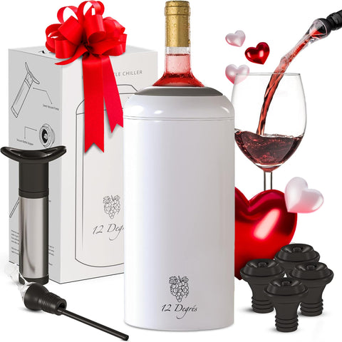 Protective packaging for 12 Degrés wine chiller enhances gifting experience