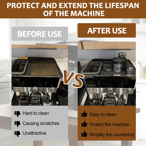 131763310 Ninja Luxe top mat heat resistant and easy to wipe.