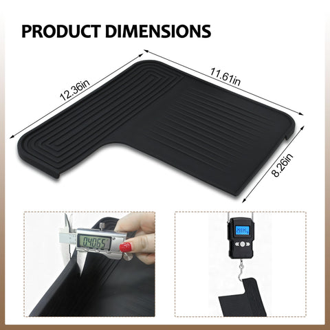 131763310 Ninja Luxe top mat protection surface keeps stainless clean.