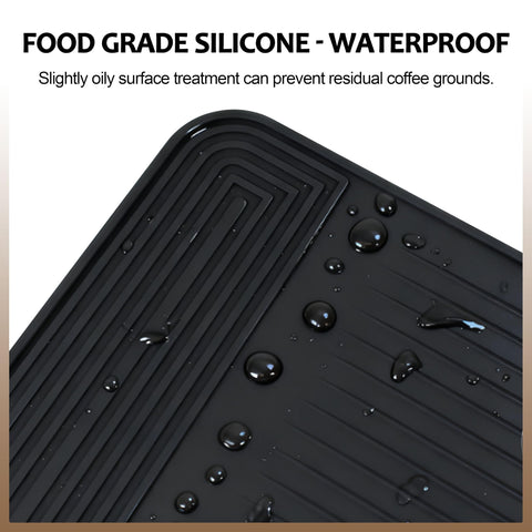 131763310 Ninja Luxe top mat stores tampers and filters neatly.