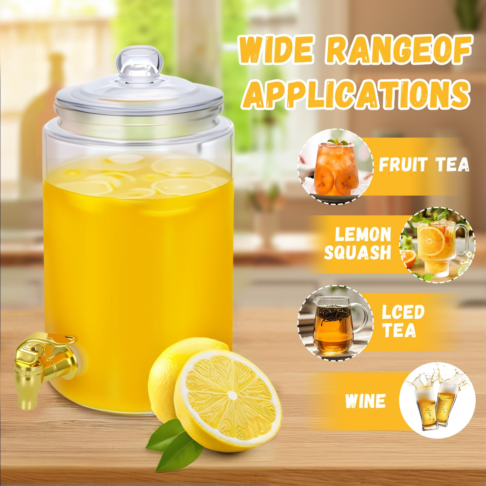 1ZIZIFA8 premium non-toxic glass blends elegance with durability.