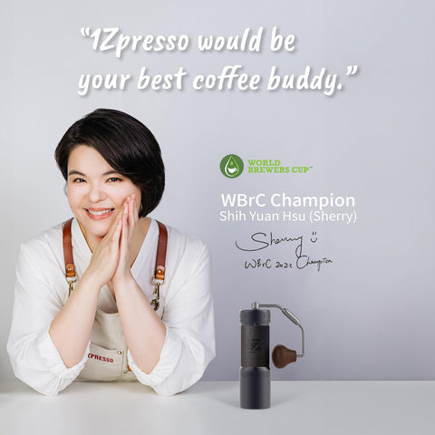 The 1Zpresso J-Ultra ideal for espresso-grade grind at home.