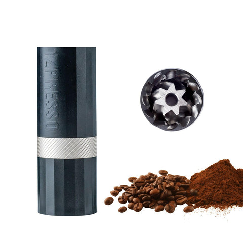 1Zpresso Q Air compact grinder with burr focus enables consistent grind on the go.