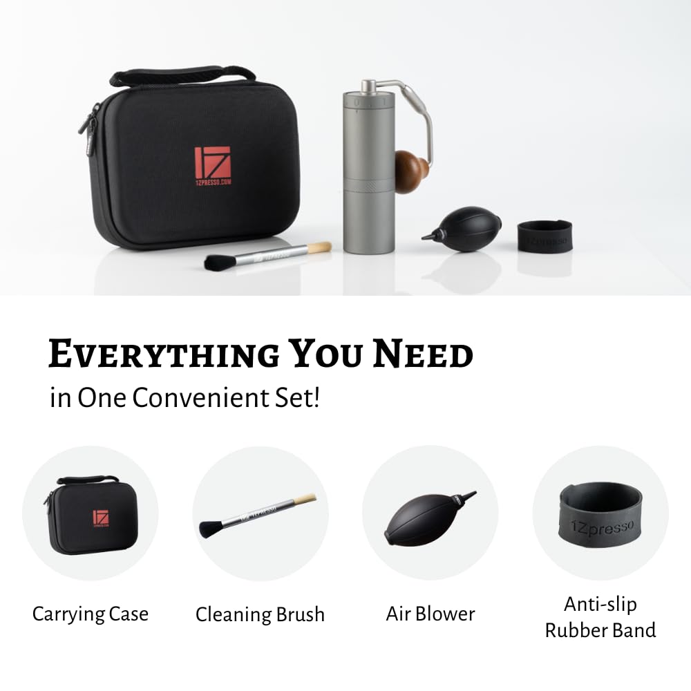 1Zpresso X-Ultra tool-free disassembly for quick cleaning