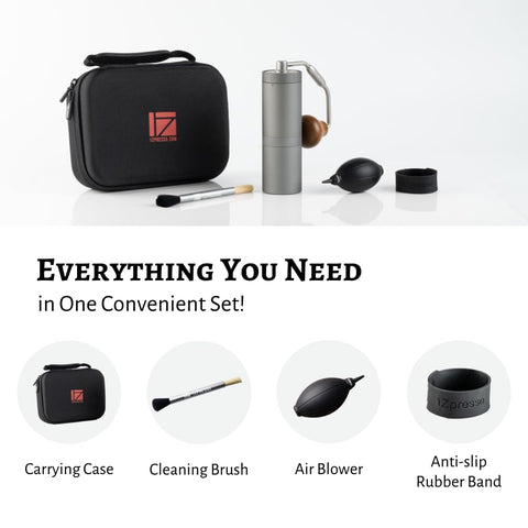 1Zpresso X-Ultra tool-free disassembly for quick cleaning