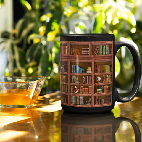 2IMT Books Mug large 15oz capacity supports long reading sessions.