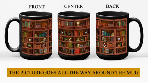 2IMT Books Mug features women-reading visual for cozy daily coffee.