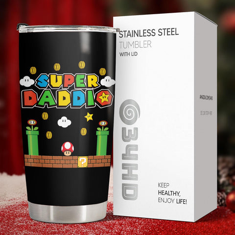 34HD Double-wall insulated tumbler keeps beverages at desired temperature