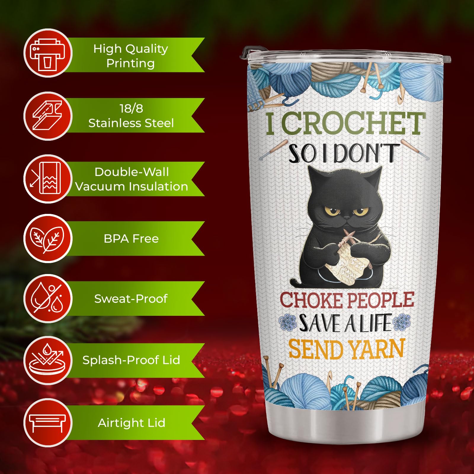 34HD leak-proof flip lid prevents spills during commute