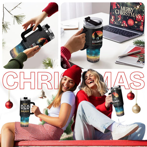 34HD Outdoor road trip design tumbler suited for travel and adventures.