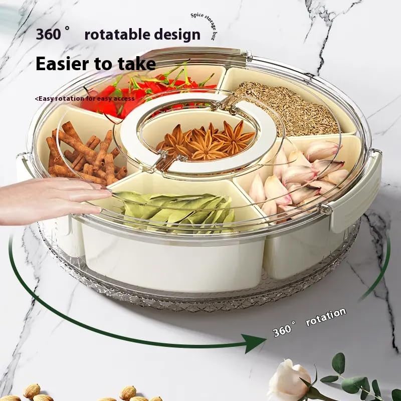 3 DUCKS Snackle Box divided compartments for sauces and toppings.