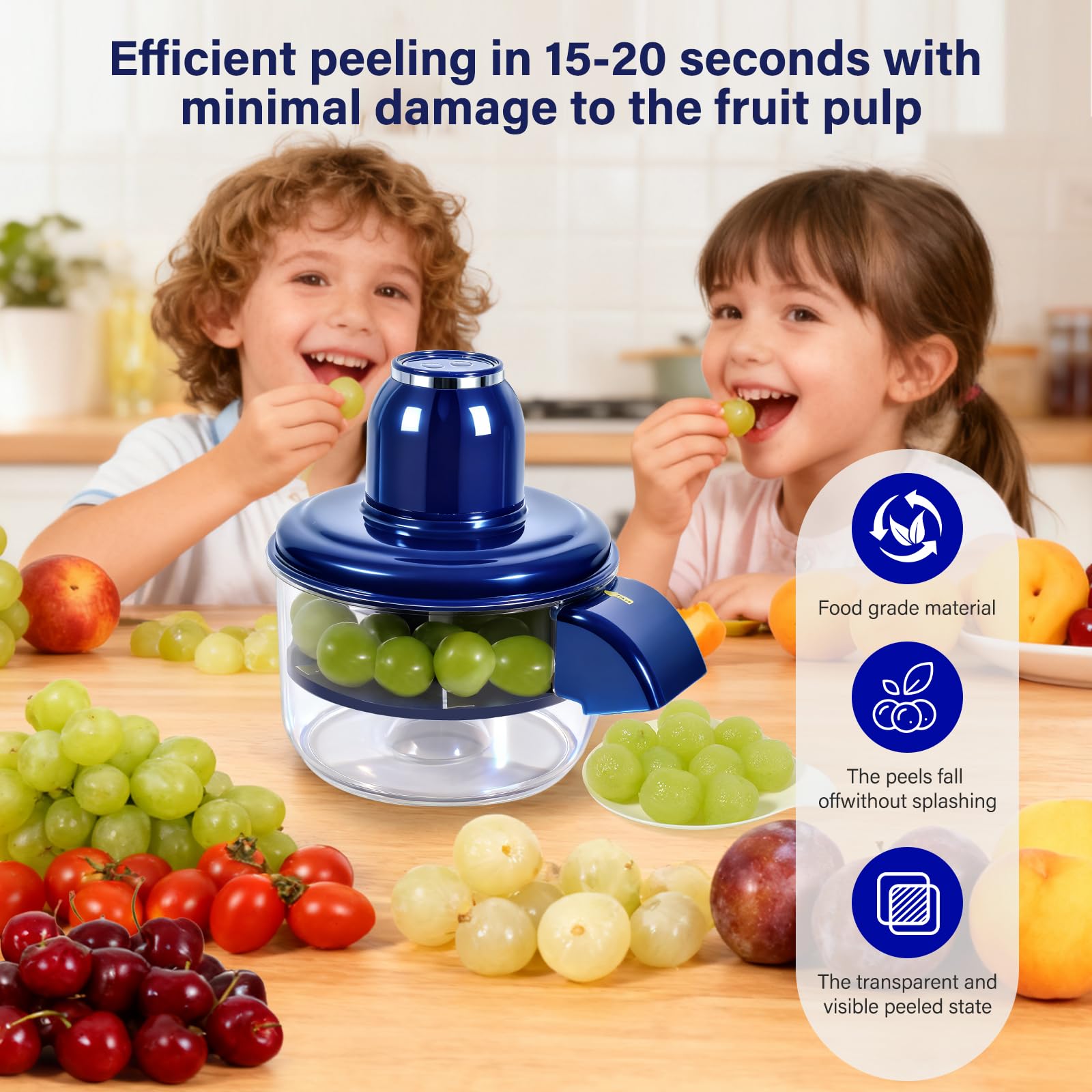 3DVASE cherry tomatoes peeler simplifies delicate fruit prep.