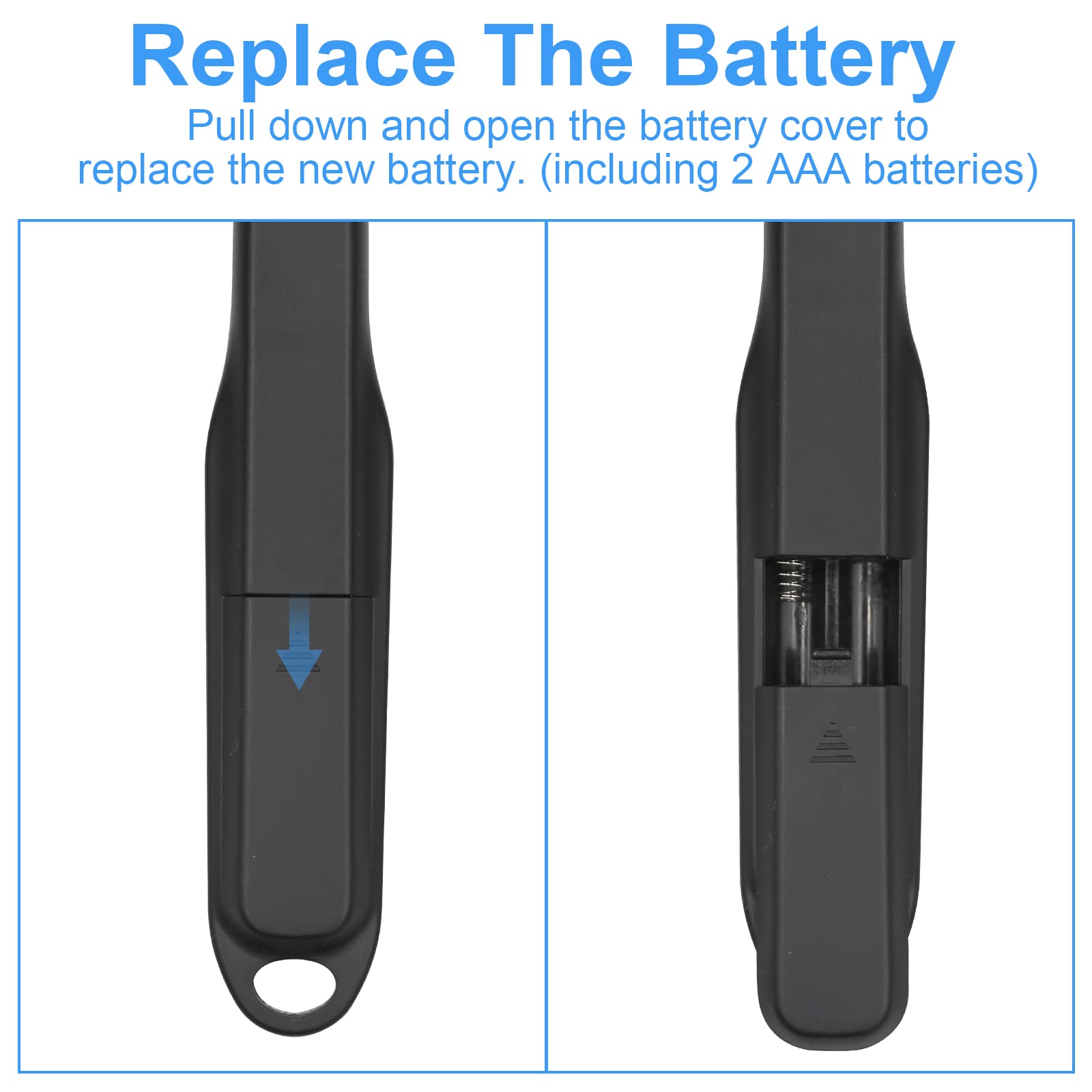 3T6B battery-powered scale includes batteries for immediate use