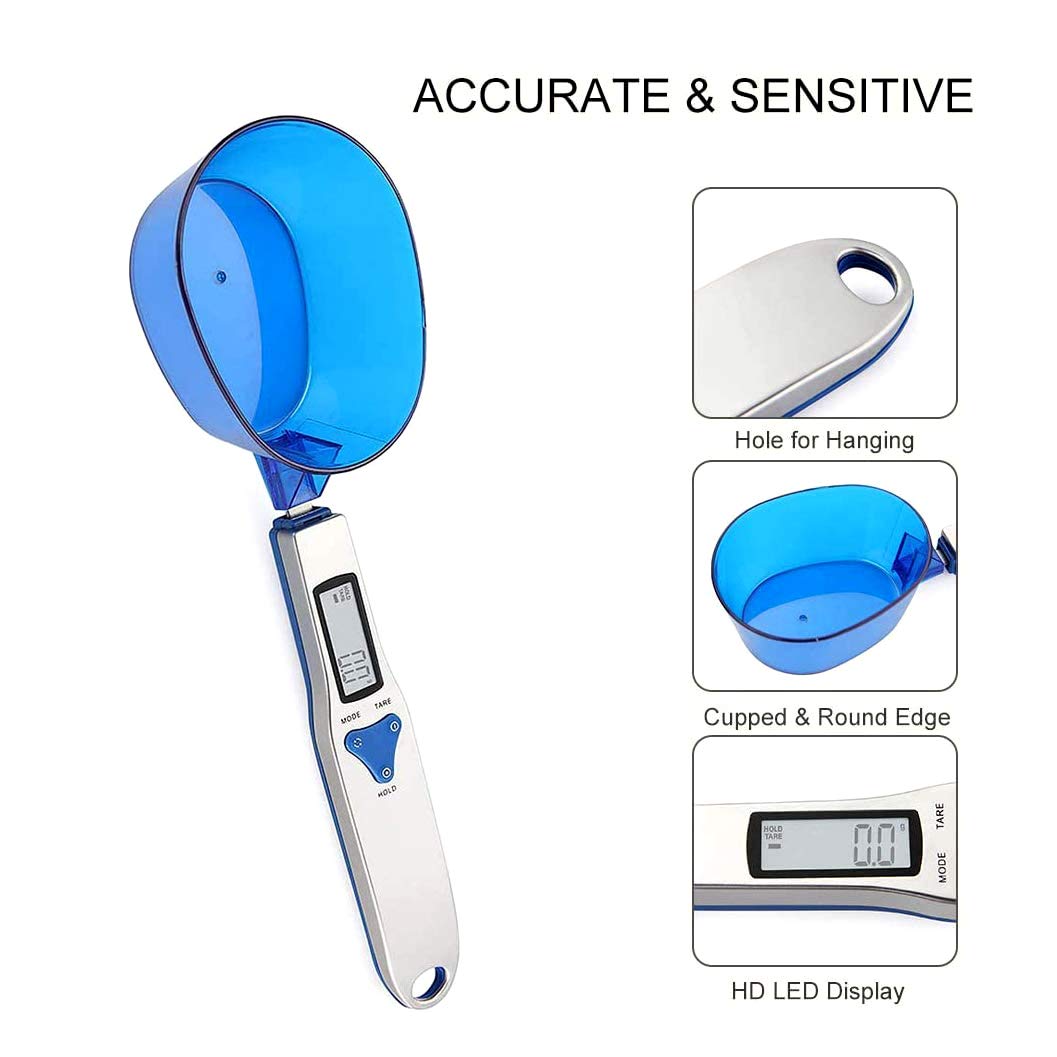 3T6B grams digital spoon with small 25ml spoon for tiny amounts