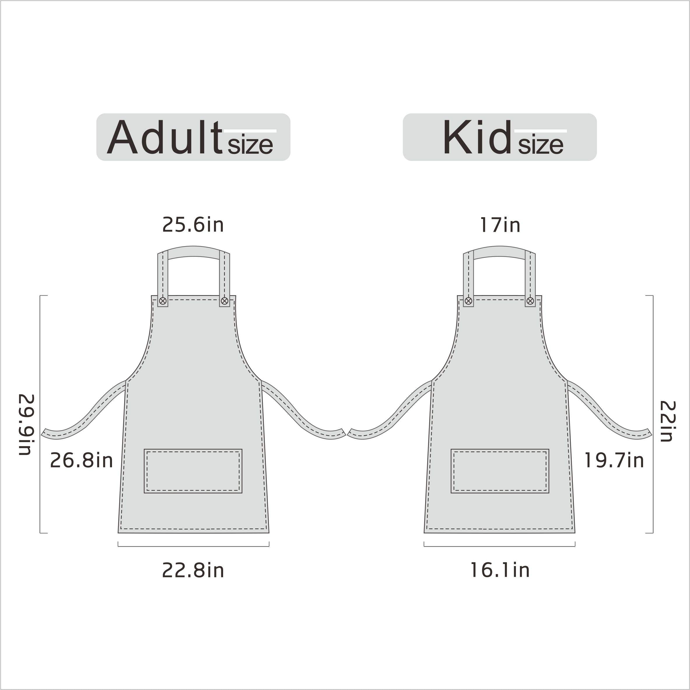 5star long waist ties keep aprons secure during activities