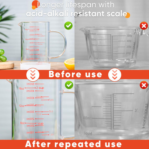 77L high borosilicate glass can handle heat and cold in daily kitchen use