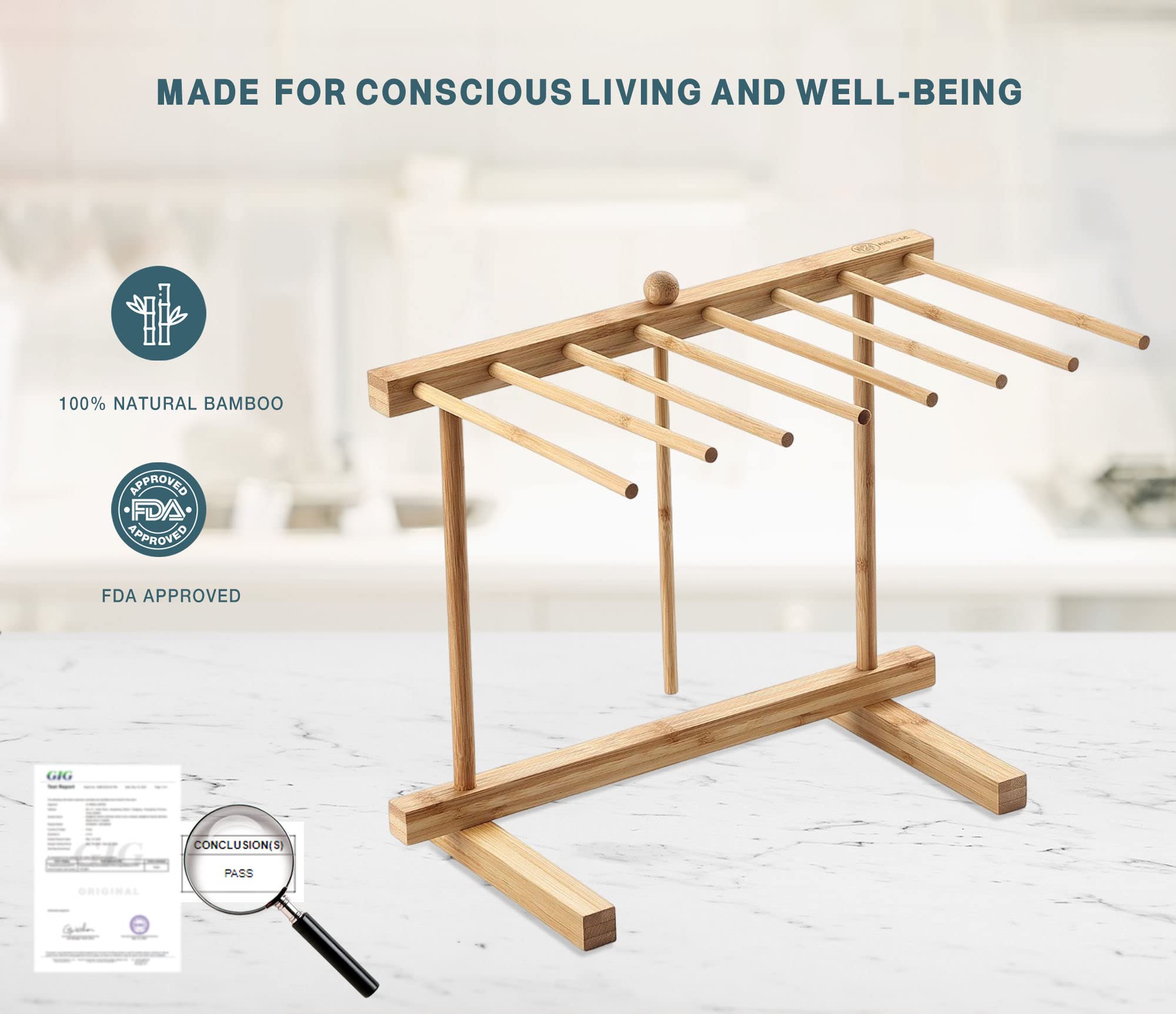 Collapsed view of the rack showing compact storage profile