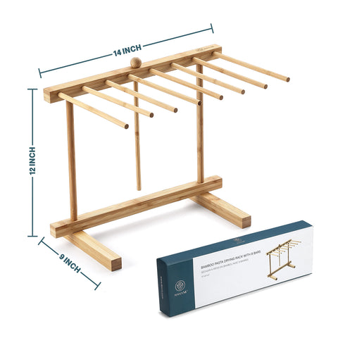 Rack holding up to 8.8 lbs of fresh handmade noodles safely