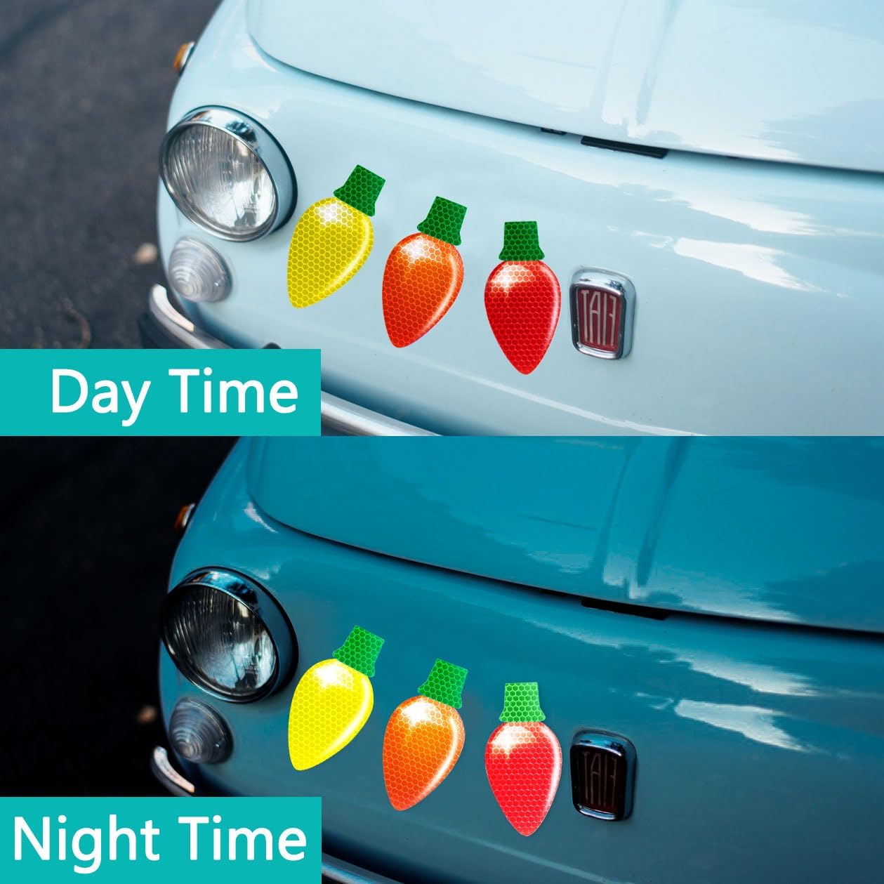 90shine 70-piece bulb magnets in six colors for vibrant layouts