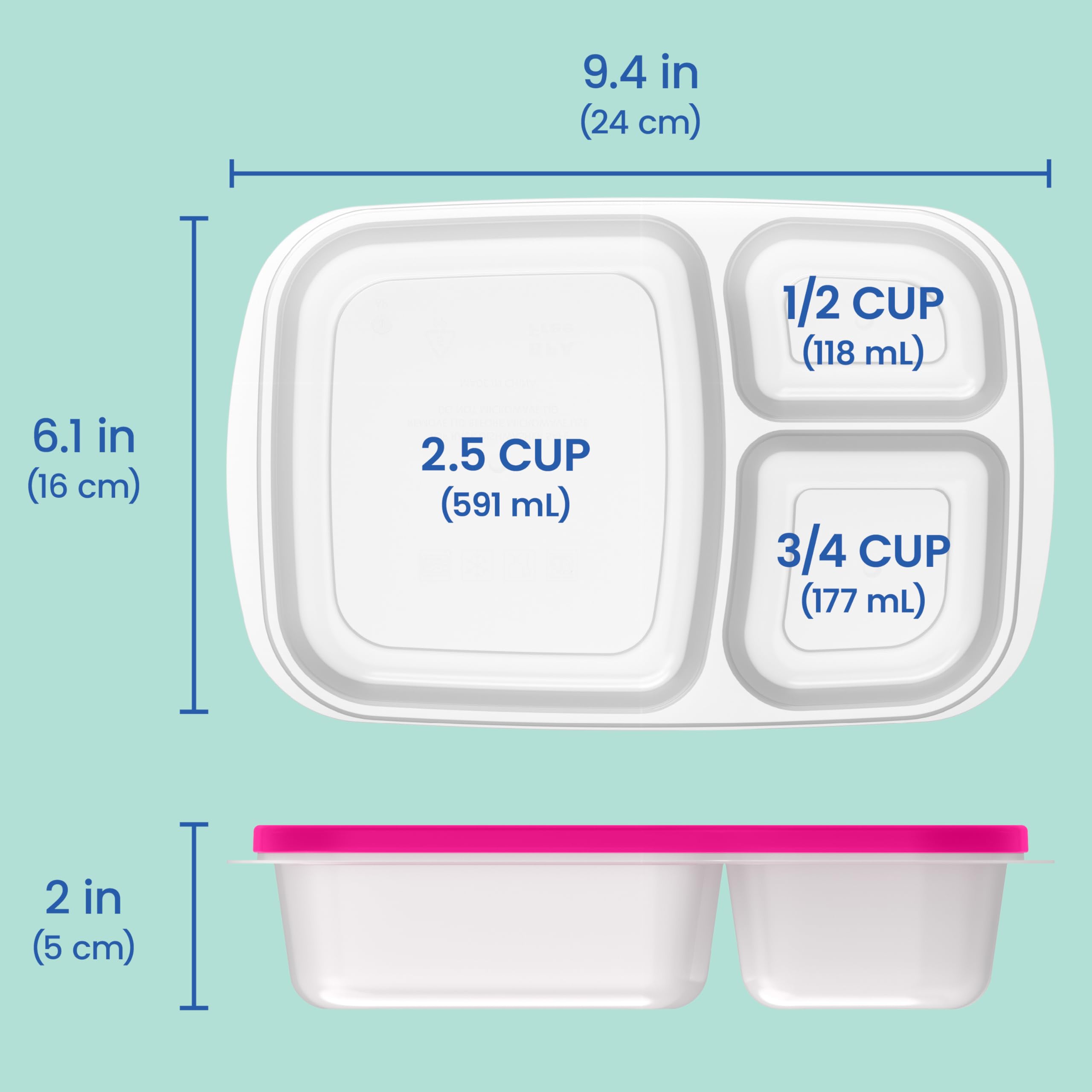 Bentgo Easyboxes set of 4 provides versatile lunch solution for families.