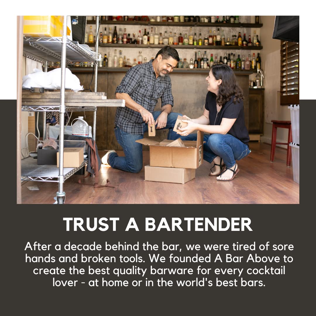A Bar Above bar spoon set ideal for shaker or pint mixing.