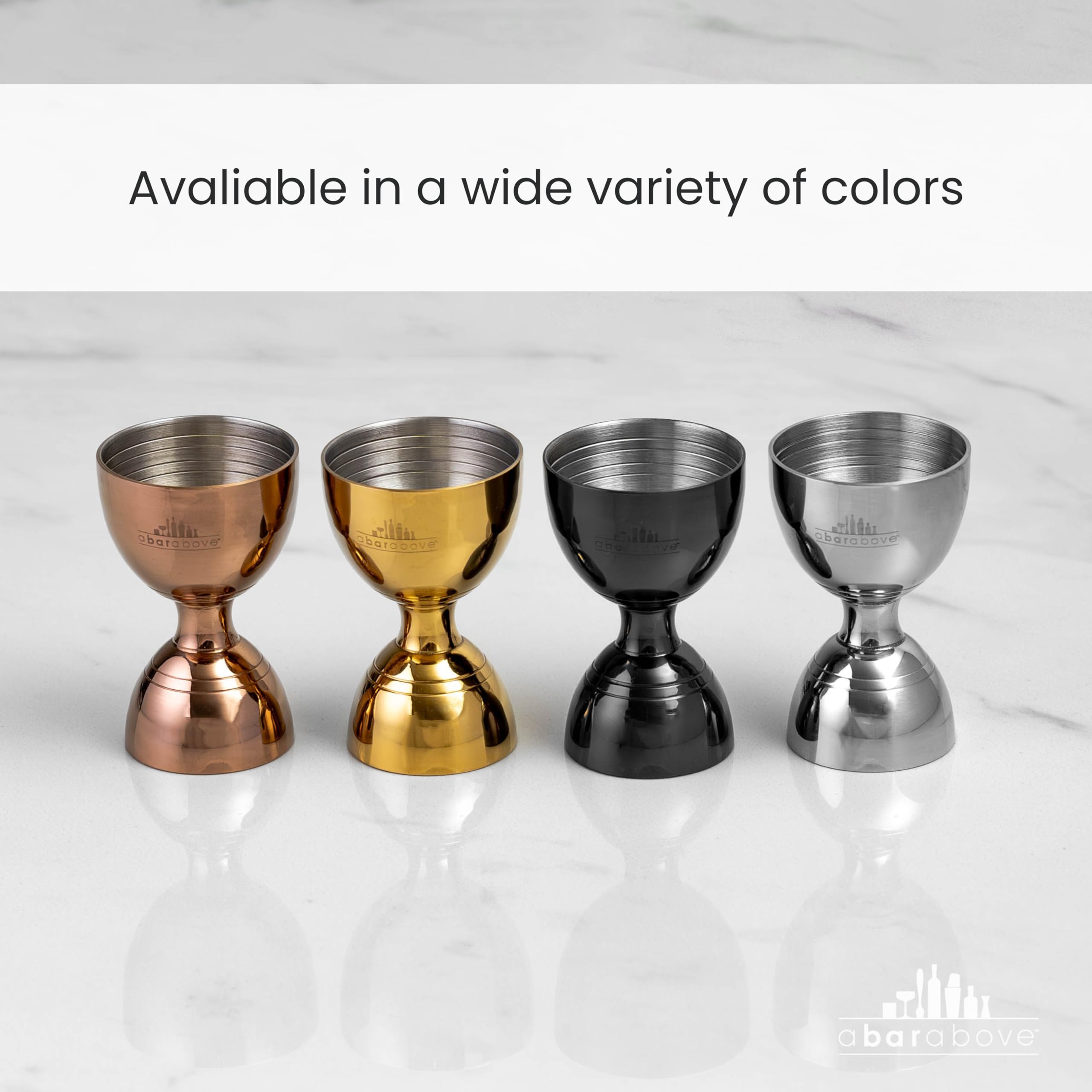 Polished stainless finish adds professional style behind the bar.