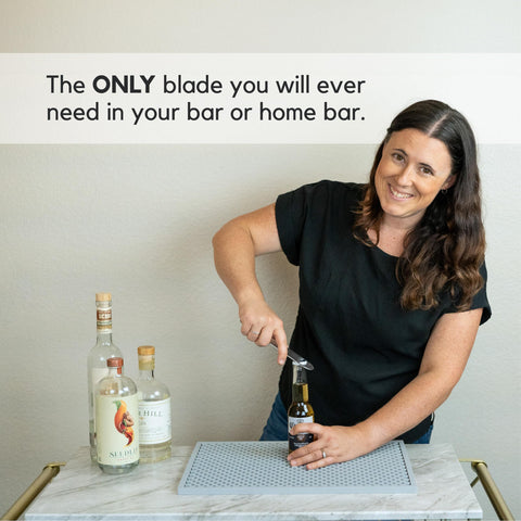 A Bar Above rust-resistant stainless steel ensures long-lasting reliability in busy bars.