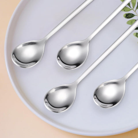 A · HOUSEWARE durable dishwasher-safe spoons for daily use.