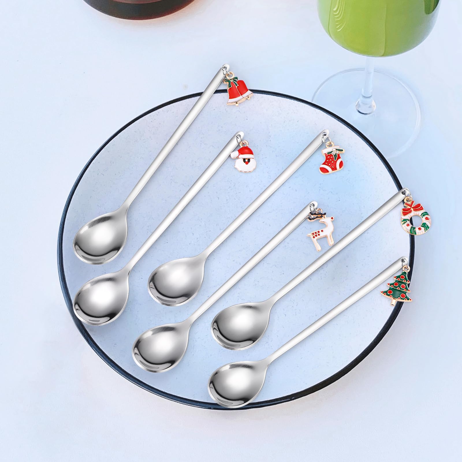 A · HOUSEWARE gift-ready silverware set for holidays.
