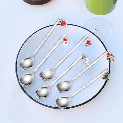 A · HOUSEWARE gift-ready silverware set for holidays.