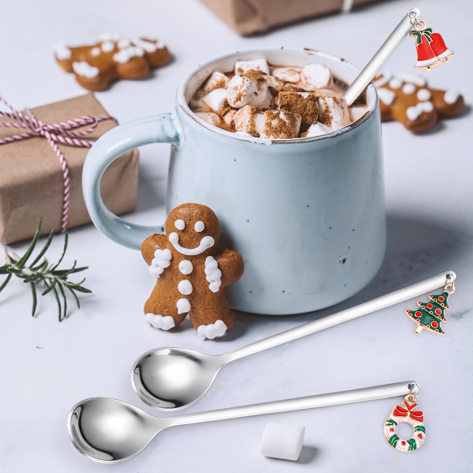 A · HOUSEWARE modern design spoons elevating coffee moments.