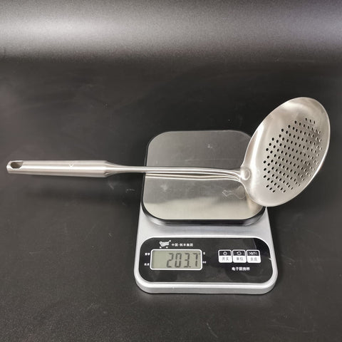 A · HOUSEWARE dishwasher-safe slotted spoon for quick cleanup after cooking