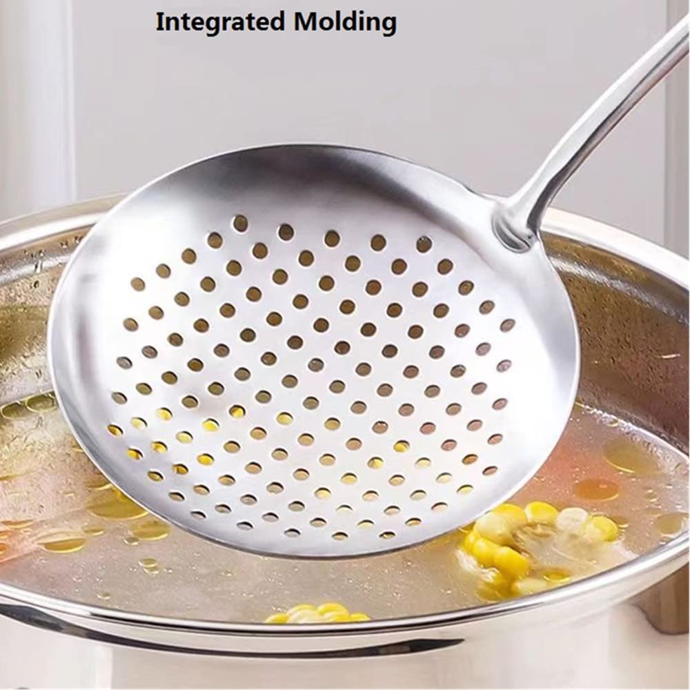 A · HOUSEWARE heat-resistant design handles high heat for frying and boiling