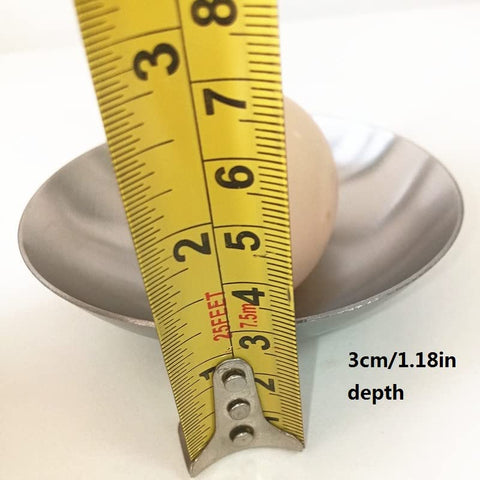 A · HOUSEWARE large bowl supports generous portions of soup or stew.