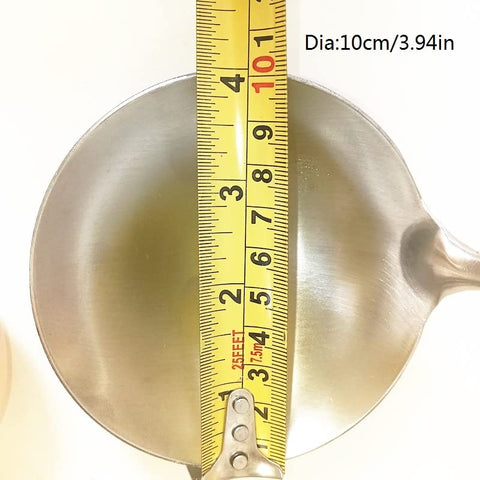A · HOUSEWARE pouring rim helps control sauce flow with precision.