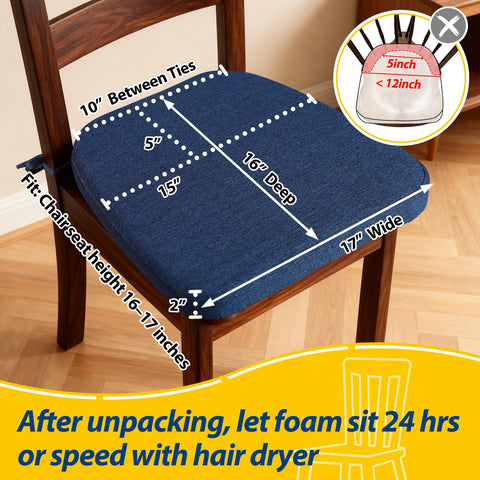 AAAAAcessories cushion with removable cover for easy machine-wash cleaning.