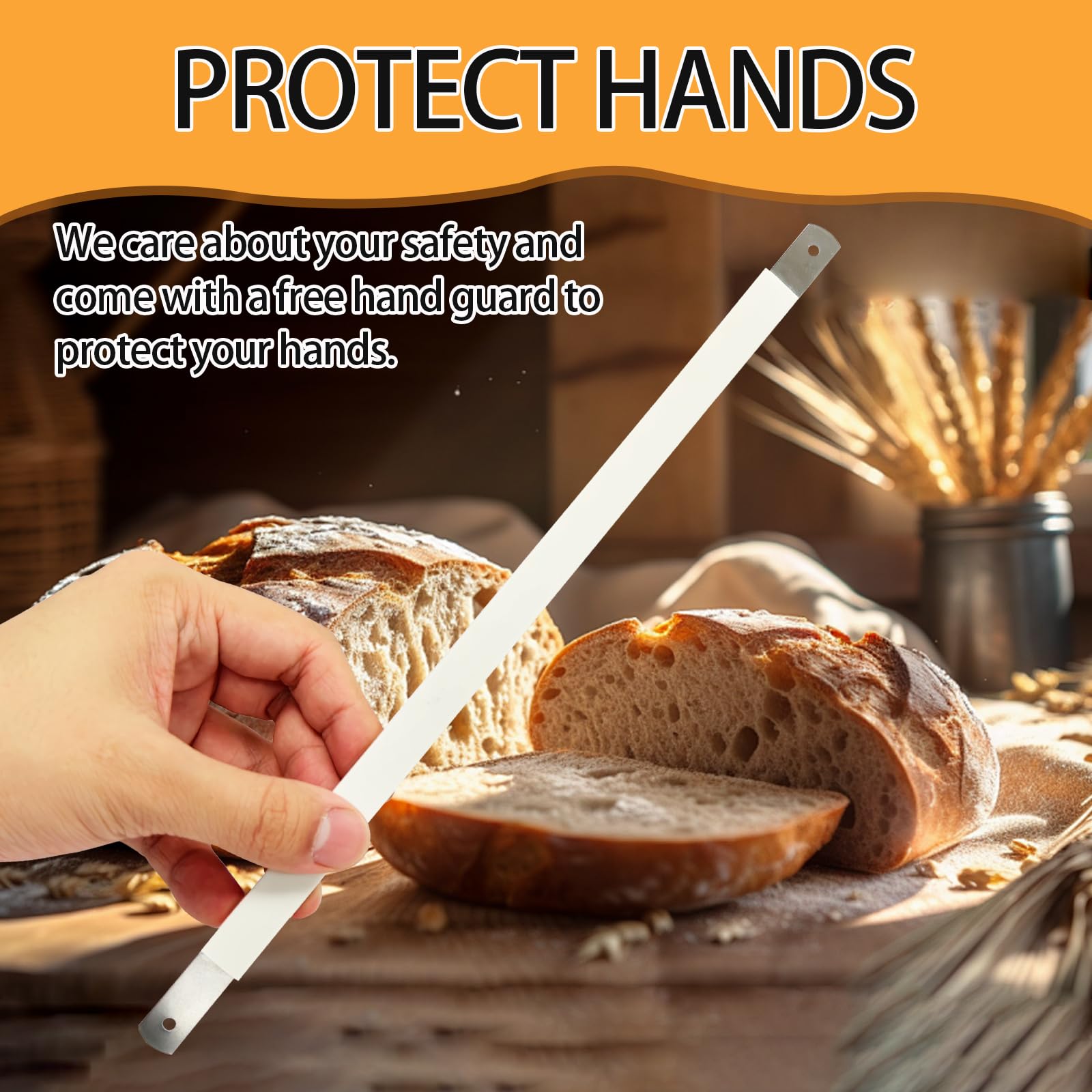 AAEJE safety guard for bow knife protects hands during handling.
