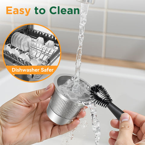 AANQQ K-Cup is dishwasher-safe for quick cleanup after use
